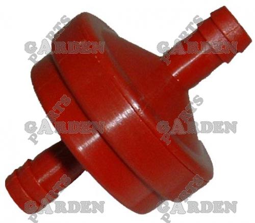 FILTR PALIWA do BRIGGS&STRATTON CZERWONY ( zastąpienie oryginału 297298, 298090, 395018, 425240, 4805702, PT4265, 298090 )