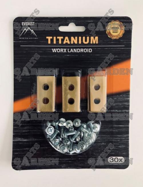 NOŻE ROBOTYCZNEGO KOSIARKI WORX TYTAN - ZESTAW 30 szt. 